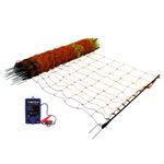 Electric Fence Energiser & Poultry Netting 50m Fencing Chicken Mesh Extra Tall