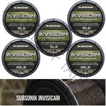 Sonik Invisicam Fishing Line Green Brown Black Colour 1200m Carp Coarse Mono