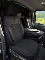 Tailored Front Seat Covers For Renault Trafic 2015 - 2026 Upholstery Fabric