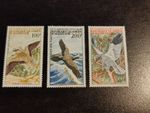 B01147 - Mauritania - 1964 - Mi 223 / 225 | Yv PA34 / PA36 - Birds - MNH **