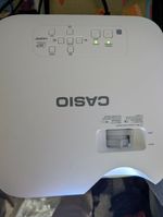 CASIO Laser & LED hybrid PROJECTOR with built-in speaker Used 2700h |3700 lumens