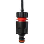 4/6mm Micro Irrigation Pipe to 1/2" Garden Hose Click Connector Adaptor
