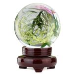 150mm K9 Clear Crystal Ball Sphere Healing Ball Decor Photography Lens UK