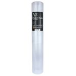 WestonBoxes A2 Poster Tube, Clear Plastic Document Tube for Prints & Drawings
