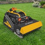 Heavy Duty Remote Controlled Tracked Flail Lawn Mower 16HP Loncin Engine