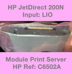 HP JetDirect 200N Print Server C6502A Module (IEEE 1284-B & LIO) SEALED