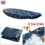 Universal Kayak Canoe Boat Waterproof UV Resistant Dust Storage Cover 3.1-3.5m