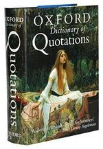 The Oxford Dictionary of Quotations Hardback Book The Cheap Fast Free Post