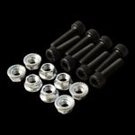 8 x High Tensile M8 Caphead Seat Mounting Nuts & Bolts
