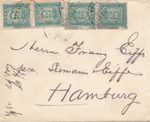 Portugal: 1892: Cover to Hamburg. MeF