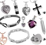 Cremation Ashes Jewellery - Charms & Pendants for Pets and Humans Keepsake