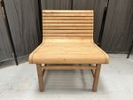 Garden Trading Station Bench, Reclaimed Teak, Natural RRP950