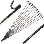 Steel Metal Barrier Fencing Fence Pins Post Stakes 10mm x 1150mm