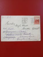 Australia 1940 Cover from Brisbane to Torquay Redirected to Newton Abbot VGC