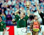 Francois Pienaar Signed 10x8 Photo South Africa Rugby Autograph Memorabilia +COA