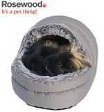 Rosewood Snuggles Rabbit Guinea Pig 2-Way Hooded Hutch Bed Hide