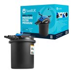 Swell Pond Pressure Filter Premium Koi Fish Filtration Outdoor Garden Hidden