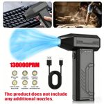 130000RPM Brushless  Air Duster Blower Compressed Computer Cleaning Cleaner Tool
