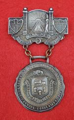 1913 Winnipeg Metal Gateway To The West. League of Municipalities 