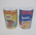2 Kelloggs Money Boxers Frosties And Coco Pops