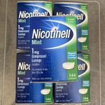 5 x Nicotinell Mint 1mg Sugar Free | 144 Lozenge x 5= 720 Lozenges | Exp 2027
