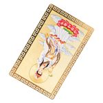 Portable Chinese Amulet Card Guanyin Bodhisattva Fine Craftsmanship Gift