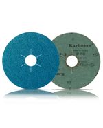 Pack of 25 Blue Zirconia 4-1/2" Sanding Fibre Discs 115mm Grinding *ALL GRITS*