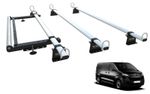 Roof Rack 3 Bars for PEUGEOT EXPERT (2016-on Mk3) TITAN WorkReady With Roller
