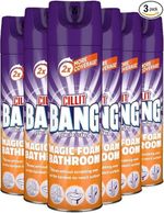 Cillit Bang Active Foam Soap scum and Shine 600 ml, Pack of 6, Powerful Active 