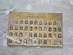 Vintage 1971 Umm Al Qiwain Stamp Sheet Kings & Queens Of England Full Set CTO