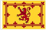 Scotland Lion Rampant Sleeved Courtesy Flag ideal for Boats 45cm x 30cm