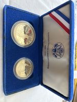US dollar and half-dollar commemoration: centennial of Statue of Liberty (1986)