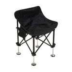 Adjustable Height Folding Camping Chair Portable Outdoor Fishing Picnic Chair