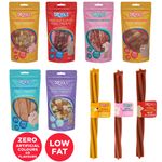 Drools - Real Meat Tasty Dog Treats (Low Fat) - Chicken, Beef Steak, Cod & Duck
