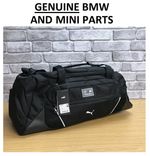 GENUINE BMW M Motorsport Black 25L Duffle Bag, Ruck Sack. Cabin, Gym 128. 33C