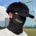 Silk Sunscreen Mask UV Protection Neck Wrap Bandana for Men Women Cycling Summer