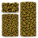 G-758 gardening small sunflowers snood bandana multifunctional recycled UK