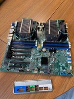 Intel S2600CW2R Server Board with 2x Intel Xeon CPU E-2620 @2.10GHz & Fans