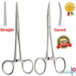 5" Mosquito Haemostatic Forceps Body Piercing Clamp Surgical Medical Vets