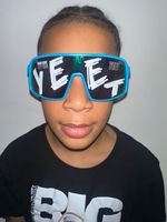 Jey Uso WWE "YEET" Sunglasses Wrestling Fan Sunglasses