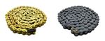 520 HD Gold Steel Split Break Link Drive Chain Motorcycle Motor Bike Heavy Duty