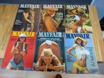 48 X VINTAGE MAYFAIR MAGAZINES JOBLOT