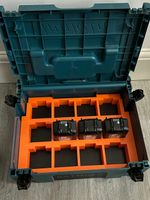 Makita Makpac Organiser Battery Full Set Inserts Fits 12