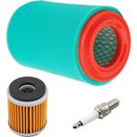 For Yamaha Big Bear YFM400 2000-2004 ATV Air Filter Oil Filter Kits 100% Tested