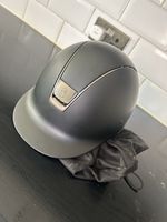 Samshield Shadowmatt Adults & Kids Riding Hat Helmet ASTM VG1 Black/Navy 55-61cm
