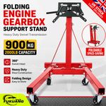 Folding Engine Gearbox Support Stand Heavy Duty Swivel Transmission 2000LB 900kg