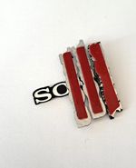 4 x Compatible with Sony Aluminium Speaker Badge replacement