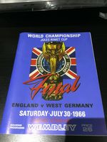 1966 WORLD CUP PROGRAMME FINAL 30/7/1966 REPLICA ENGLAND VS GERMANY 30TH JULY