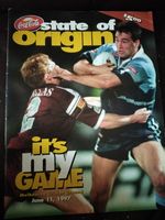 STATE OF ORIGIN NEW SOUTH WALES V QUEENSLAND @ MELBOURNE 11TH JUNE 1997