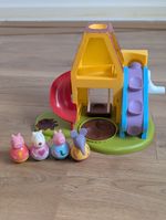 Peppa Pig Weebles Wind & Wobble Playhouse Playset With 4 Figures